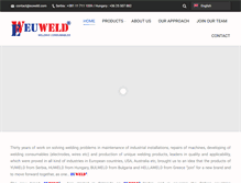 Tablet Screenshot of euweld.com